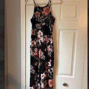 Dry Goods floral jumpsuit